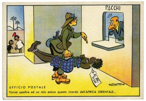   la posta militare in a.o.i.